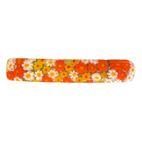 *clearance* Millefiori glass hairclip - large