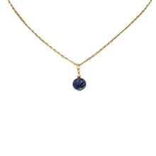 Murano Glass single bead pendant in gold